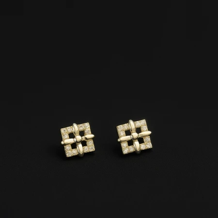 Sterling Starburst Earrings