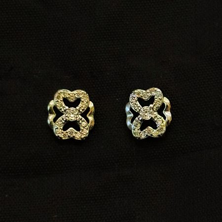 Four-Heart Clover Earrings