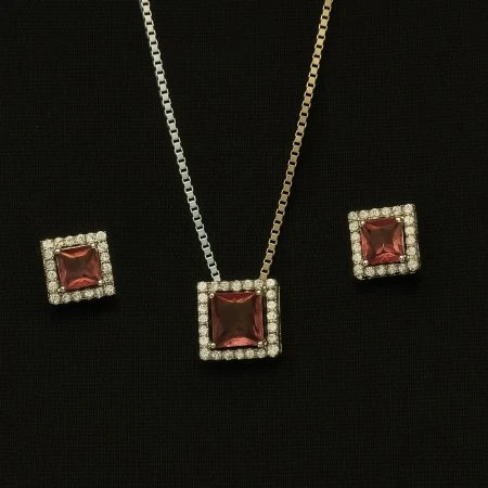 Regal Flame 925 Silver Set